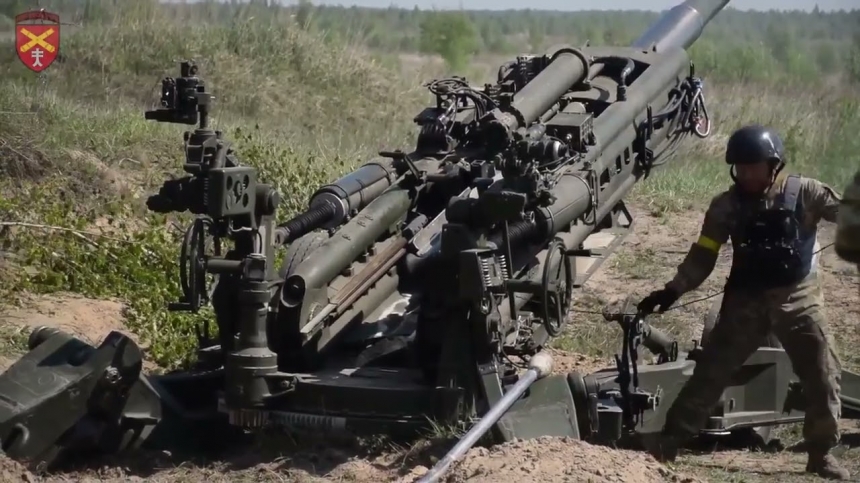 Первомайские артиллеристы показали, как уничтожили переправу врага (видео)