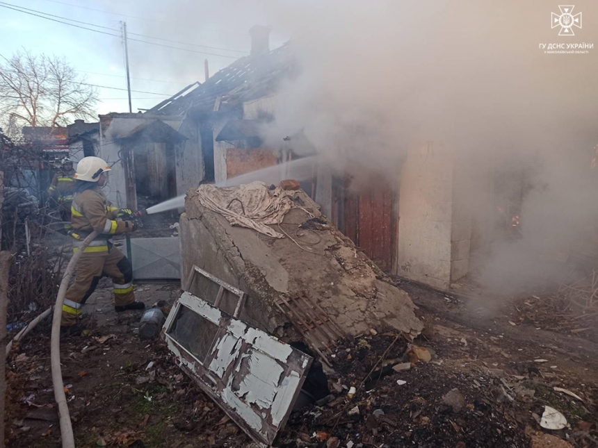 В Очакові виникла пожежа: загинув чоловік