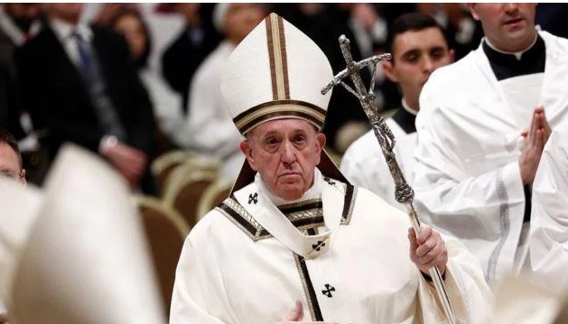 Папа Римський у великій різдвяній промові згадав Україну