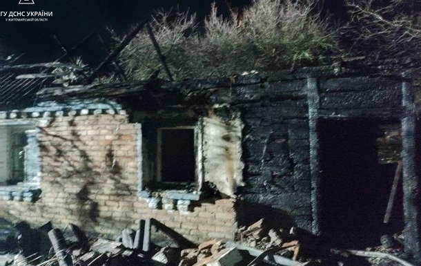 У Житомирській області під час пожежі загинули двоє людей