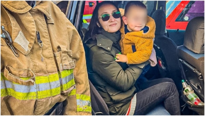 На Одещині маленького хлопчика, який зачинився в машині, визволяли рятувальники
