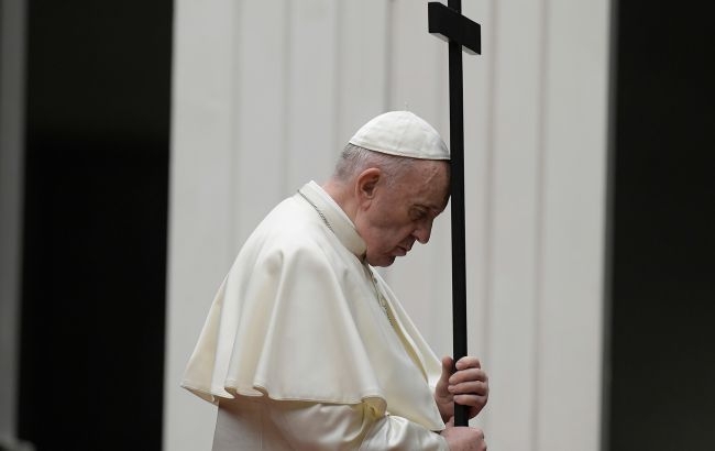 Папа Римський бачить загрозу в тому, що війна РФ проти України може стати «забутою»