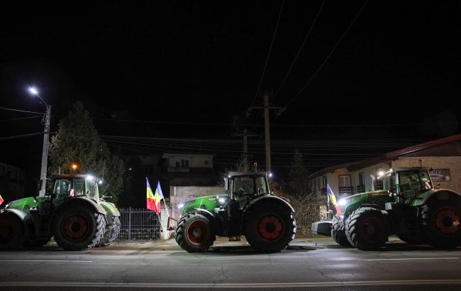 Румунські фермери припинили блокувати пункт пропуску на кордоні з Україною