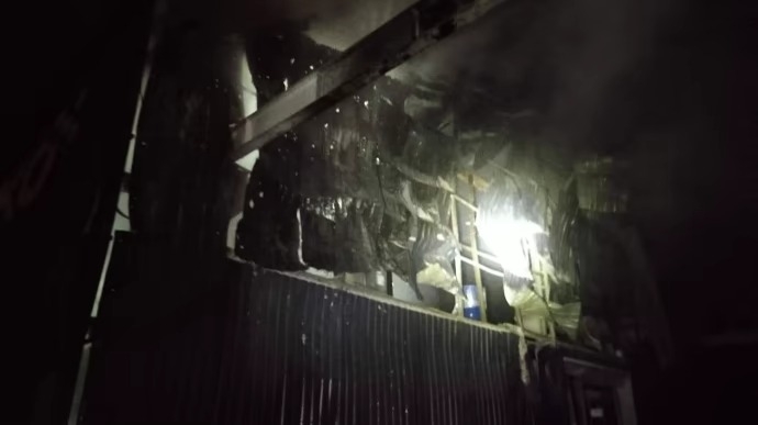 «Шахеди» атакували об'єкт інфраструктури у Запоріжжі