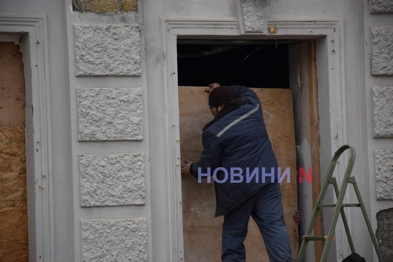 Ночная атака на Николаев: фото последствий
