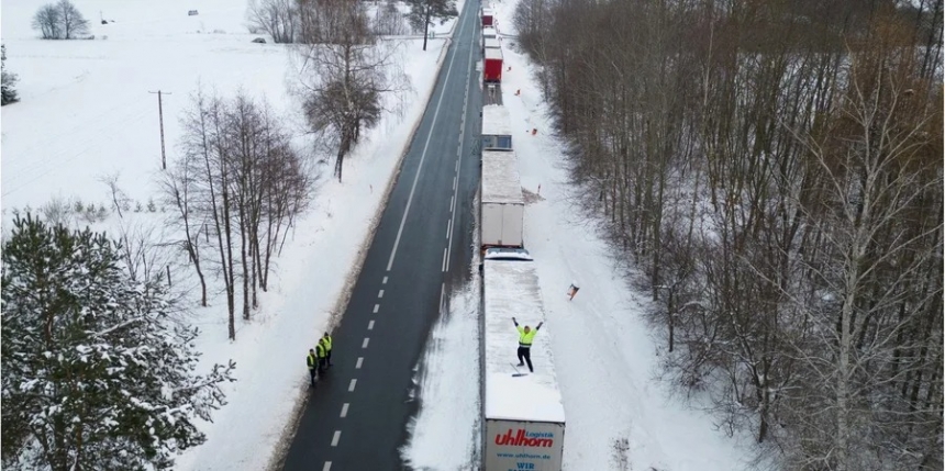 Ответ на протест фермеров: украинские перевозчики заблокируют пункт пропуска на границе с Польшей