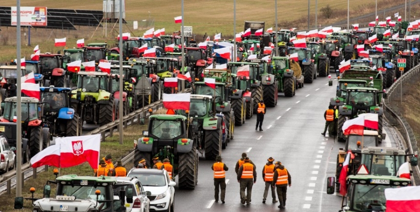 На протесті "фермерів" у Польщі засвітився агент РФ із бази "Миротворця" (фото)