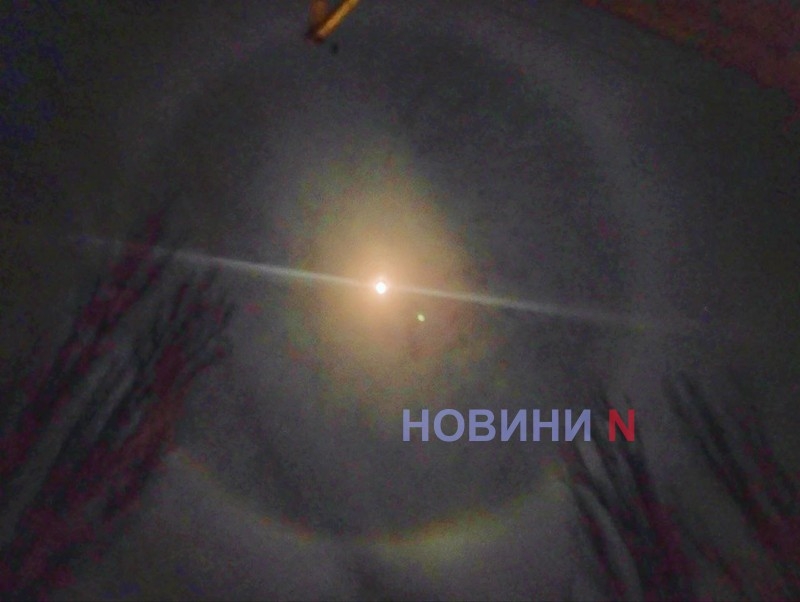 В Николаевском гидрометцентре пояснили явление гало, которое наблюдалось в небе над городом (фото)