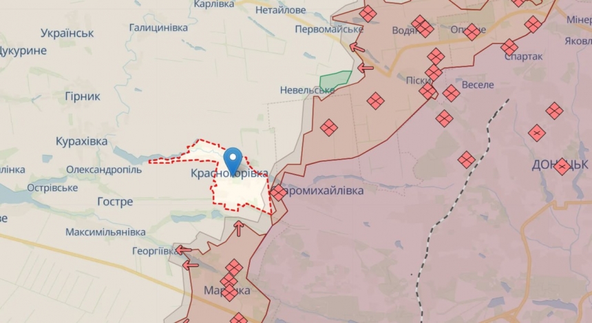 ЗСУ вибили росіян із Красногорівки Донецької області
