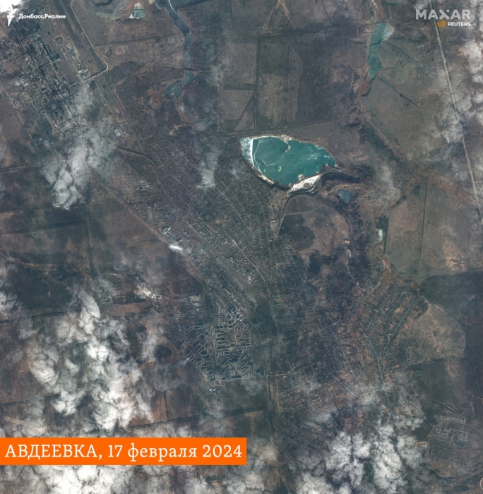 Появились спутниковые снимки Авдеевки до и после оккупации (фото)