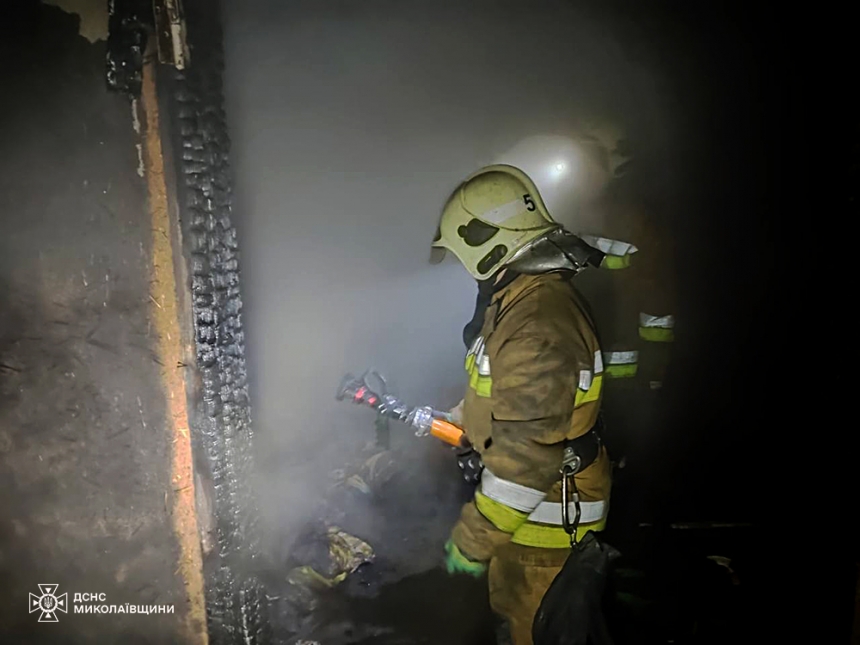 Вночі у Миколаєві горів житловий будинок