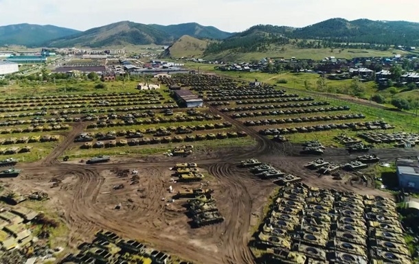 РФ розконсервувала до 40% танкових резервів