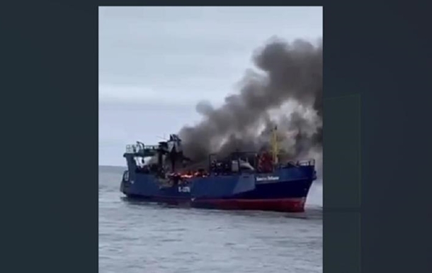 Росіяни ракетою «випадково» потопили судно у Балтійському морі (відео)