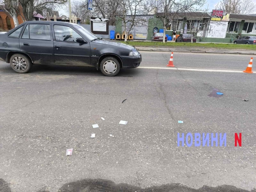 У Миколаєві шукають свідків ДТП, у якій Daewoo збив жінку