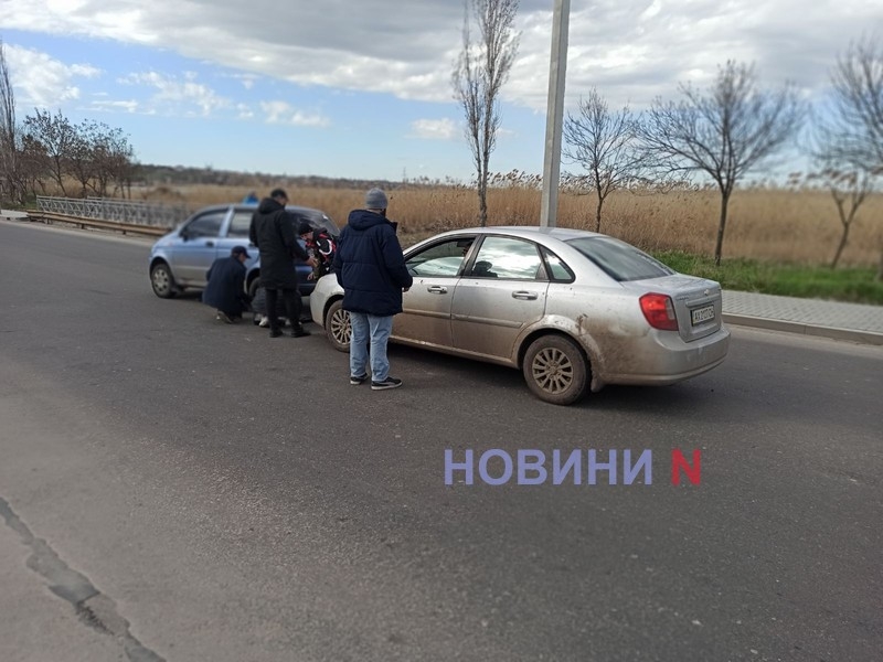 На 2-й Набережной в Николаеве столкнулись Chevrolet и Daewoo