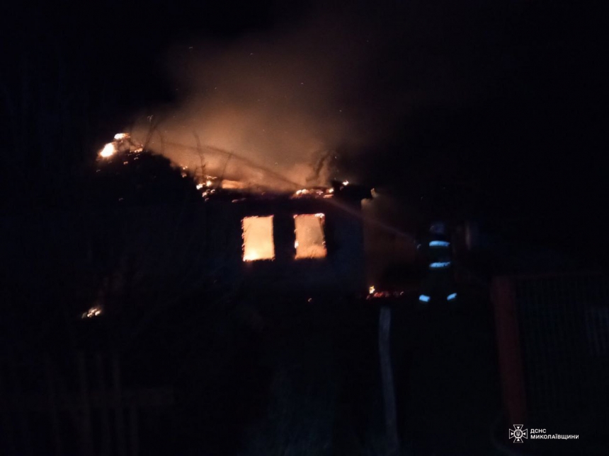 В Николаеве произошел пожар в жилом доме