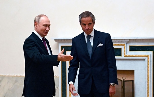 Путин заявил председателю МАГАТЭ, что «перезапустит» Запорожскую АЭС