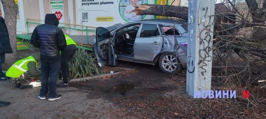 «Пьяное» ДТП в центре Николаева: обвиняемый заявил, что был пассажиром, а за руль сел незнакомец