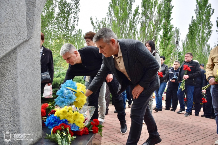 В Николаеве почтили память участников ликвидации аварии на ЧАЭС (фоторепортаж)