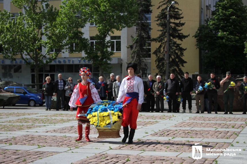 Никогда снова: в Николаеве почтили память жертв Второй мировой войны