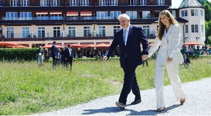 Жена Бориса Джонсона поддержала Украину на "Евровидении 2024"
