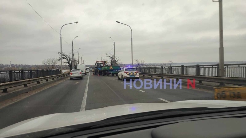 На Варварівському мосту у Миколаєві частково перекриватимуть рух: проводять ремонтні роботи