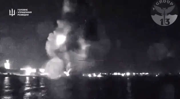 В ГУР подтвердили уничтожение двух катеров типа «Тунец» (видео)
