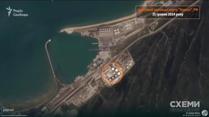 З'явилися супутникові знімки наслідків ударів ЗСУ по порту «Кавказ» у Криму