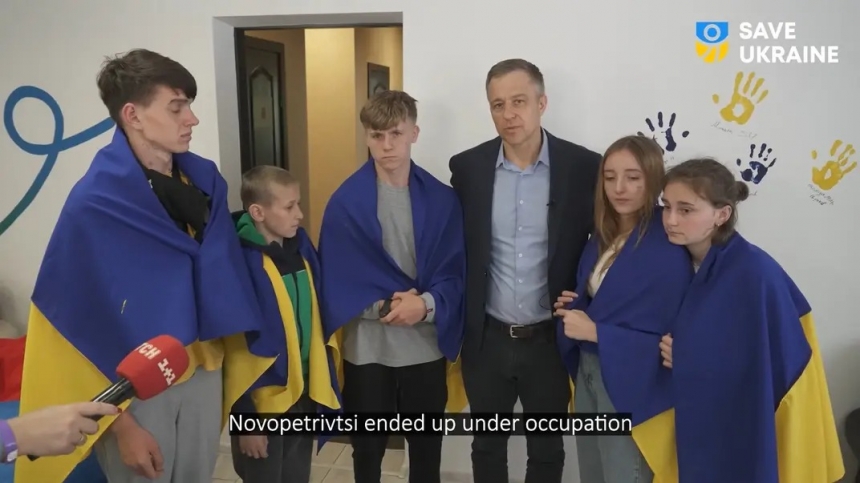 В Украину вернули 5 детей-сирот, которых россияне похитили из Николаевской области