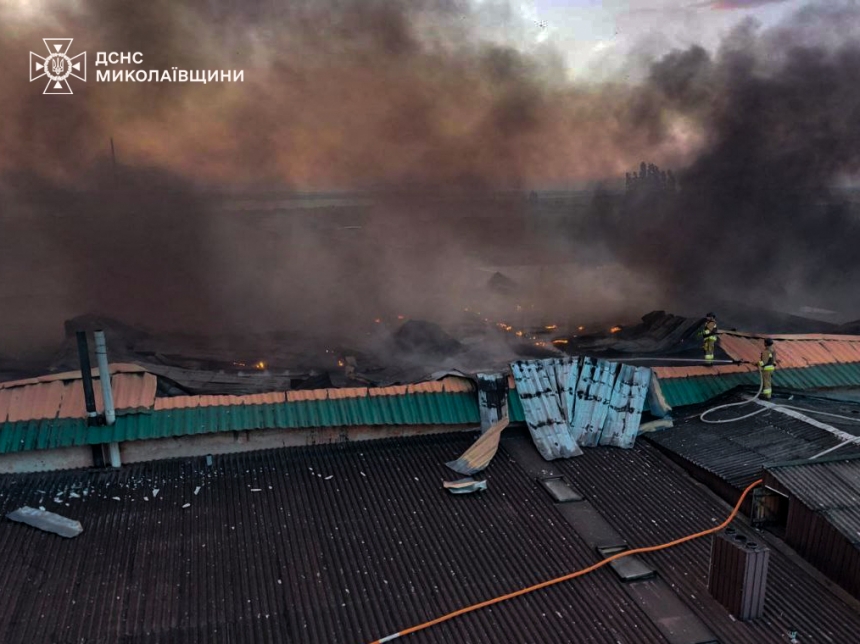 Атака на Миколаївську область: фото та відео наслідків