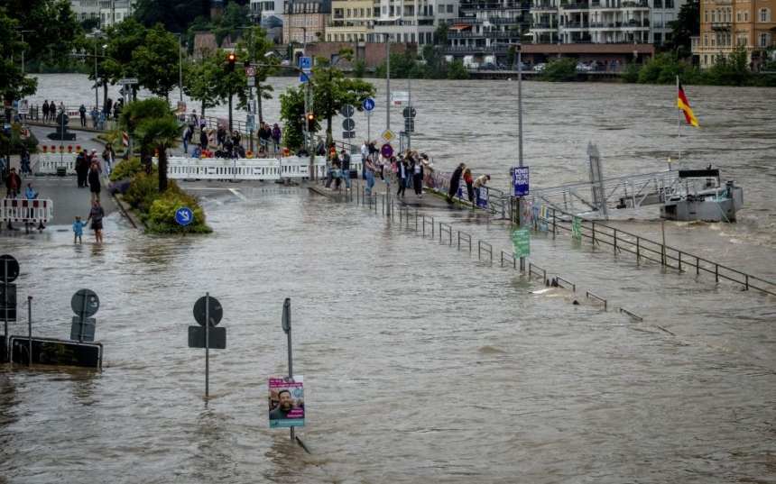 В Баварии проводят масштабную эвакуацию населения
