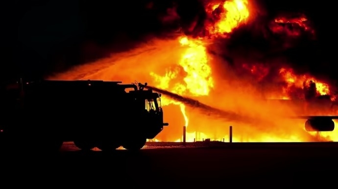 У Ростовській області дрони двічі атакували НПЗ, виникла масштабна пожежа
