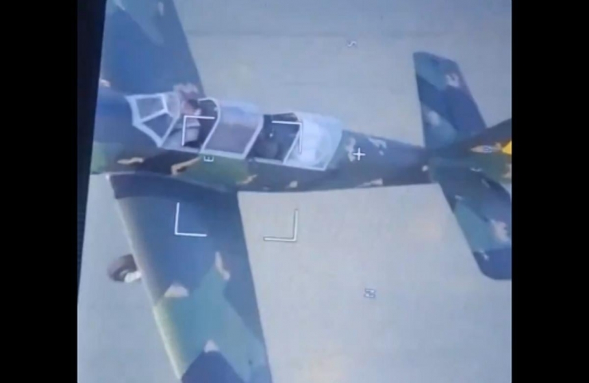 ВСУ сбивают российские дроны из тренировочных Як-52 (видео)
