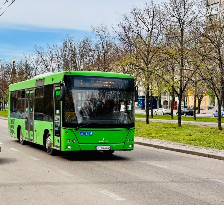 В Николаеве изменят начальные точки курсирования коммунальных автобусов