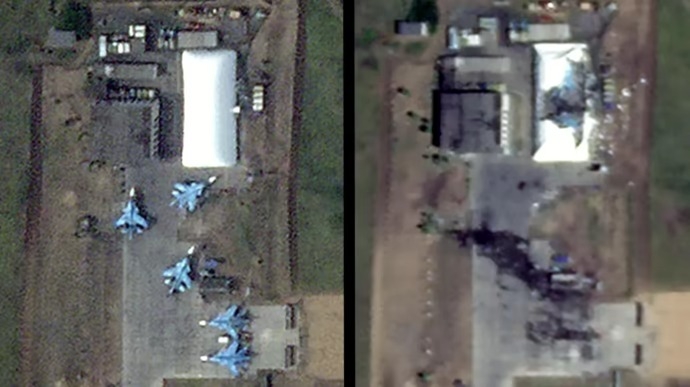Российскую авиабазу «Морозовск» ночью атаковало более 70 дронов, – Буданов