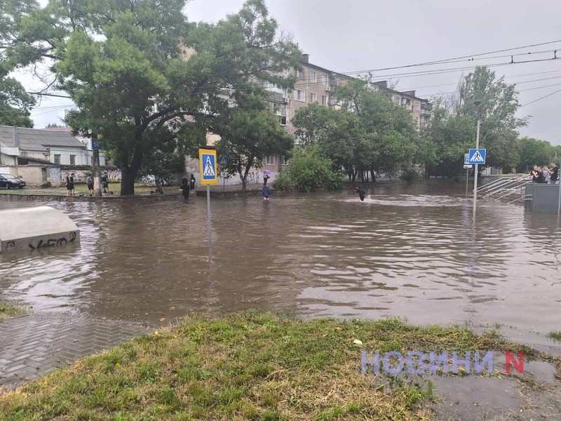 «Справились с вызовами природы»: мэр Николаева о «затопленном» на выходных городе