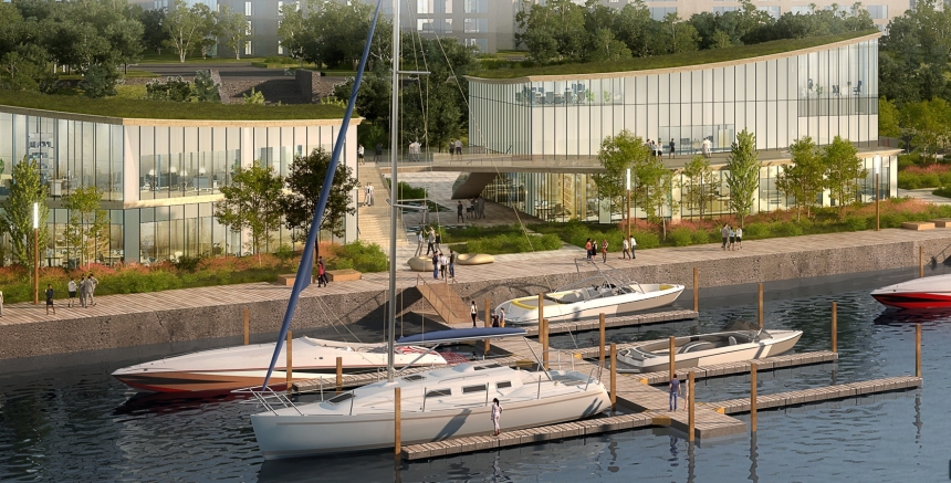 Водный дворец и новый яхт-клуб: в Николаеве разработали концепцию набережной