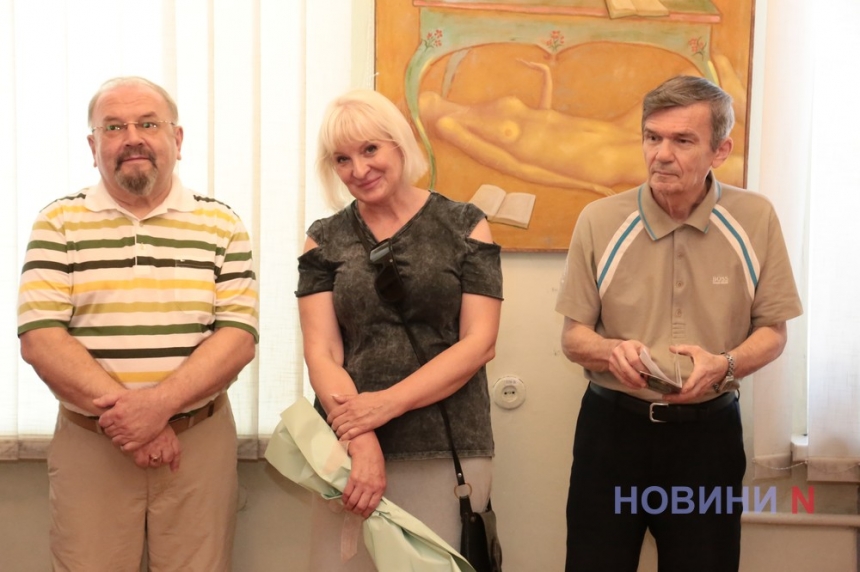«А човен пливе…»: у Миколаєві відкрилася виставка робіт Олексія Маркітана (фото, відео)