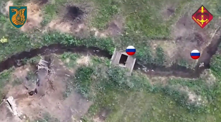 Миколаївські морпіхи показали взятих у полон окупантів (відео)