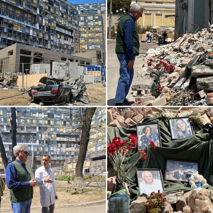 В Україну прибув верховний комісар ООН у справах біженців: відвідав «Охматдит» та зустрівся з Зеленським