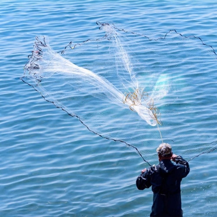 В Николаевской области словили рыбака с сеткой