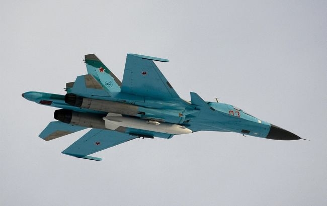 В России упал бомбардировщик  Су-34