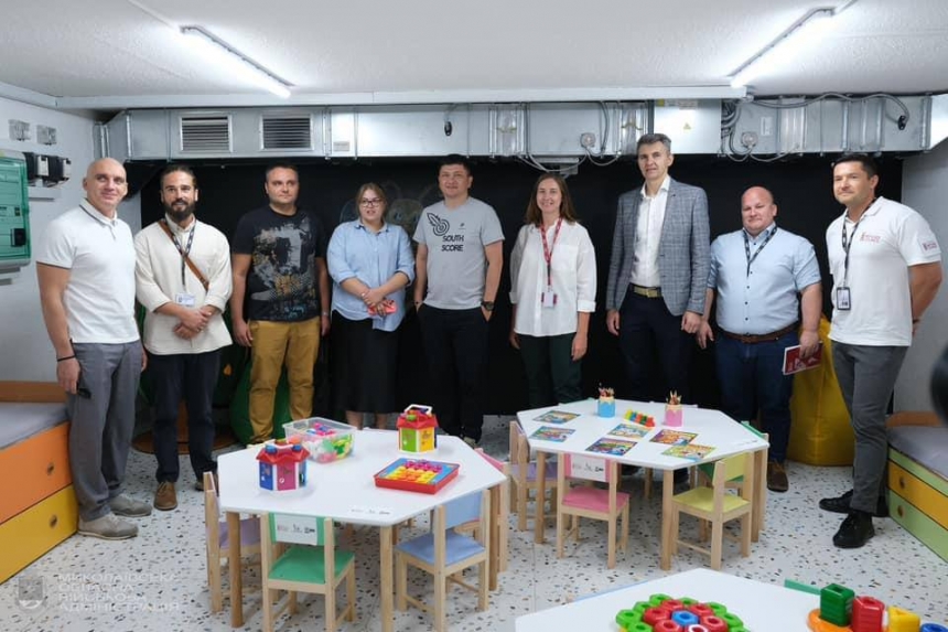 В Николаеве открылся детский сад с безопасным укрытием для 200 детей