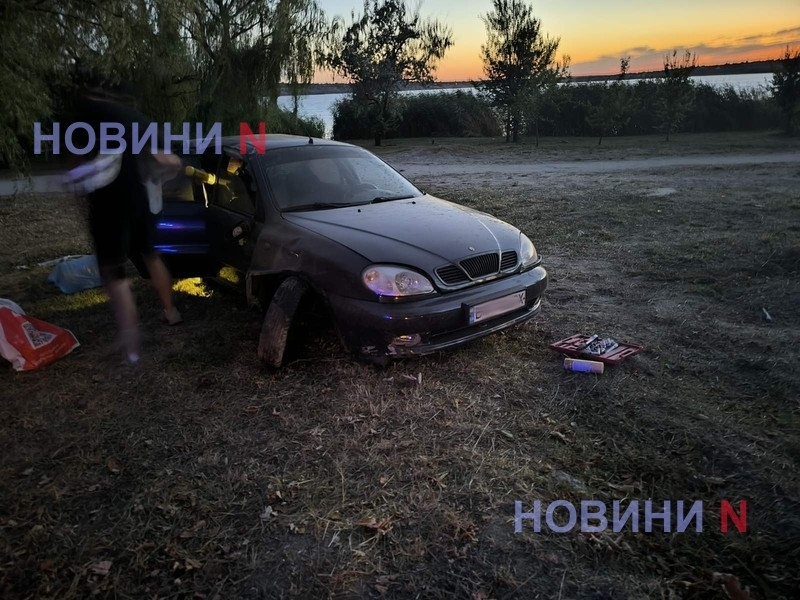 ДТП с перевернувшимся «Ланосом» в Николаеве: водитель оказался пьяным