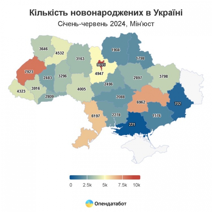 В Николаевской области на одного новорожденного — почти четверо умерших