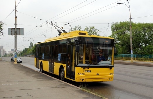 В Херсоне остановлен электротранспорт