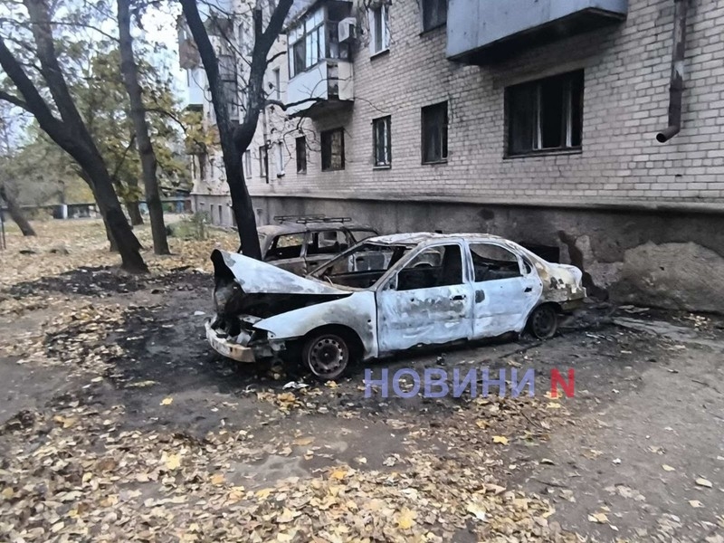 В Николаеве вражеский дрон попал в жилой дом, есть погибший и раненные (фото)