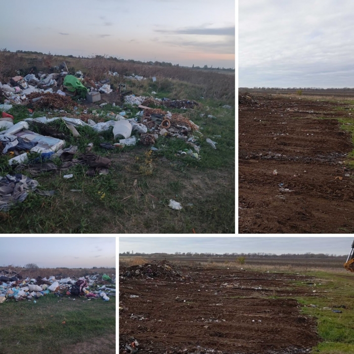 В Николаевской области большой участок земли превратили в свалку: говорят, что уже убрали