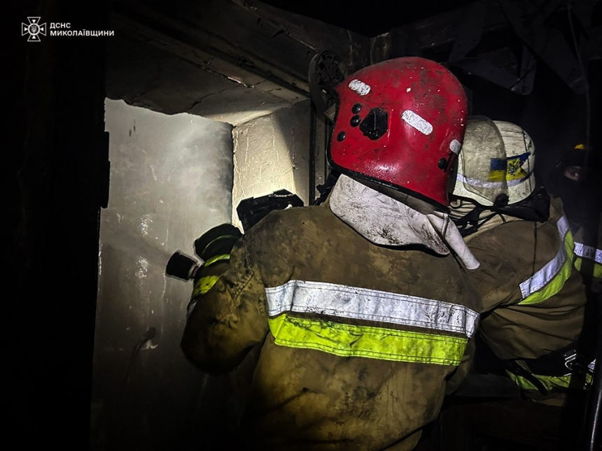 В Николаевской области загорелась постройка: погиб мужчина