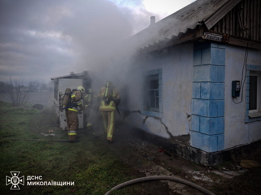 В Новому Бузі у пожежі загинув чоловік